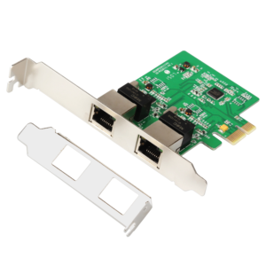 PCI-E 2-port Gigabit Ethernet Controller Card
