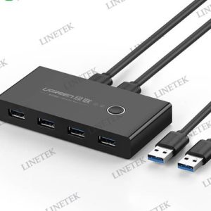 UGREEN 2 IN 4 OUT USB 2.0 SHARING SWITCH BOX