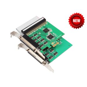 PCI-E 16-port (RS232, DB-9) Serial Controller Card with Fan-out Cable