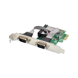 PCIe CH382L 2S DB9 RS232 Serial Card  AI-S301 2S