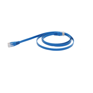 Cat6 Ultra-Thin Flat Ethernet Patch Cable- 1M | 2M | 3M | 5M | 10M | 15M | 20M | 25M | 30M Blue