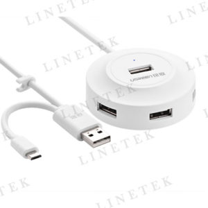 USB 2.0 HUB 4 PORTS WITH OTG (20271)