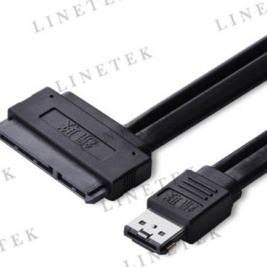 USB SATA POWER ESATA (ESATAP) TO SATA CABLE DUAL POWER USB (10646)