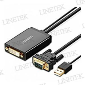 VGA MALE TO DVI 24+1 FEMALE CONVERTER CABLE (MM119)