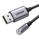 USB to 3.5mm Audio Jack USB A Sound Card Adapter