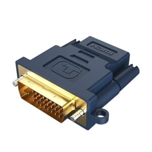 HDMI TO DVI (DVI Male to HDMI Female Converter) HDTV (24+1) Support 1080P )