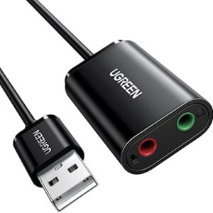 USB Audio Adapter External Stereo Sound Card
