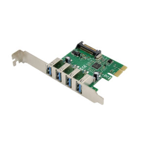 PCIe VL805 USB3.0 4-Port Card (with low profile)
